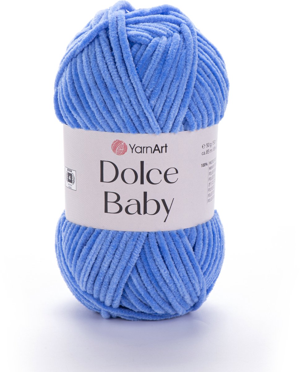 YarnArt - Dolce Baby - Chenille Babygaren - 100% Micropolyester - 50g - 85m - Kleur 777