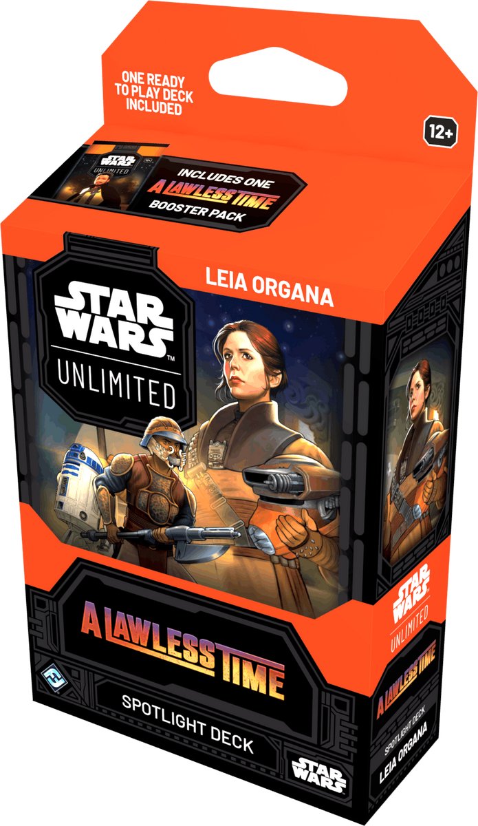 Star Wars: Unlimited - A Lawless Time Spotlight Deck: Leia Organa