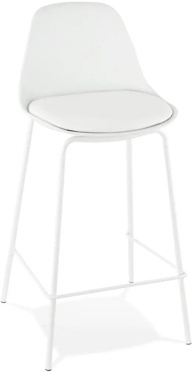 Légia Home COOKIE MINI - Barkruk - Modern Design - Vaste Hoogte - Wit