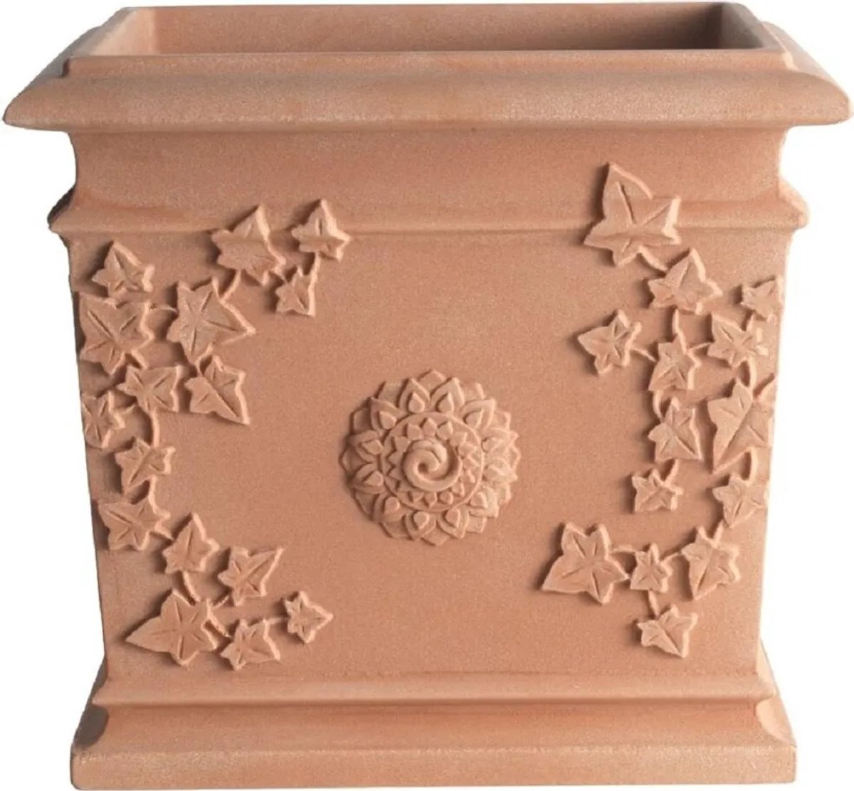 BAMA VITE QUADRATO Bloempot, Terracotta 44 x 44 cm