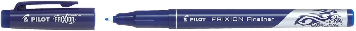 Pilot Frixion - Fineliner op blister - blauw - 1.3 mm - 6963