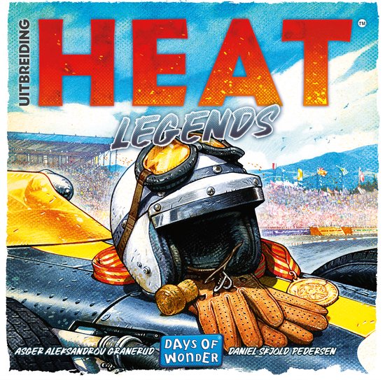 Heat Legends - Uitbreiding - Racebordspel - Legendarische Coureurs