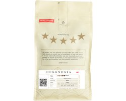 Coffee Goddess Indonesië Kalossi Koffiebonen – 100% Arabica, Medium Roast, 1 kg – Kruidig & Aards – Espresso & Filter