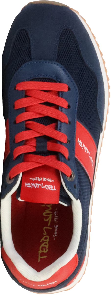 Leren sportschoenen