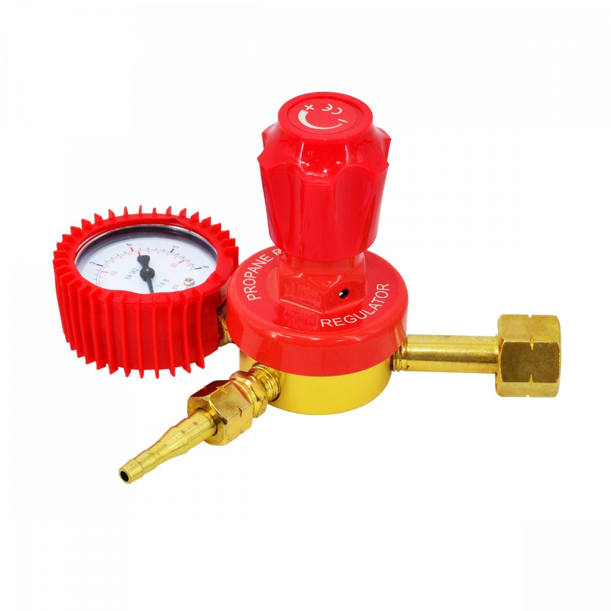 Awtools AW13920 - Drukregelaar - Propaan LPG - Met Manometer - Messing