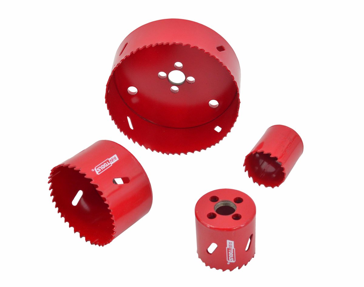 AWTOOLS Serie - Bimetalen Gatzaag - 86mm - HSS Staal - Variabele TPI Tandverdeling