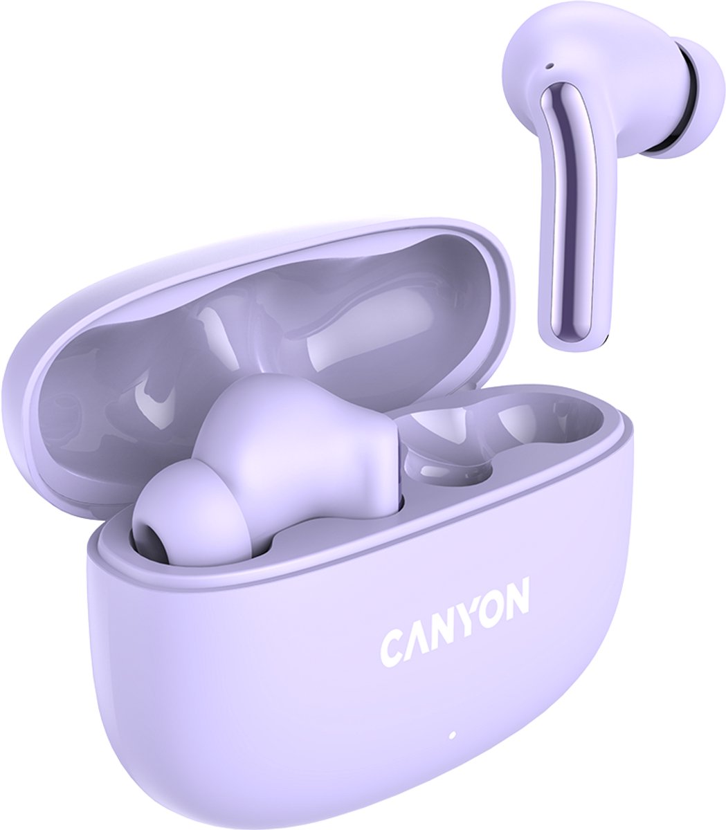 Canyon OnGo 9 Serie - In-ear koptelefoon - Violette - Bluetooth 5.4