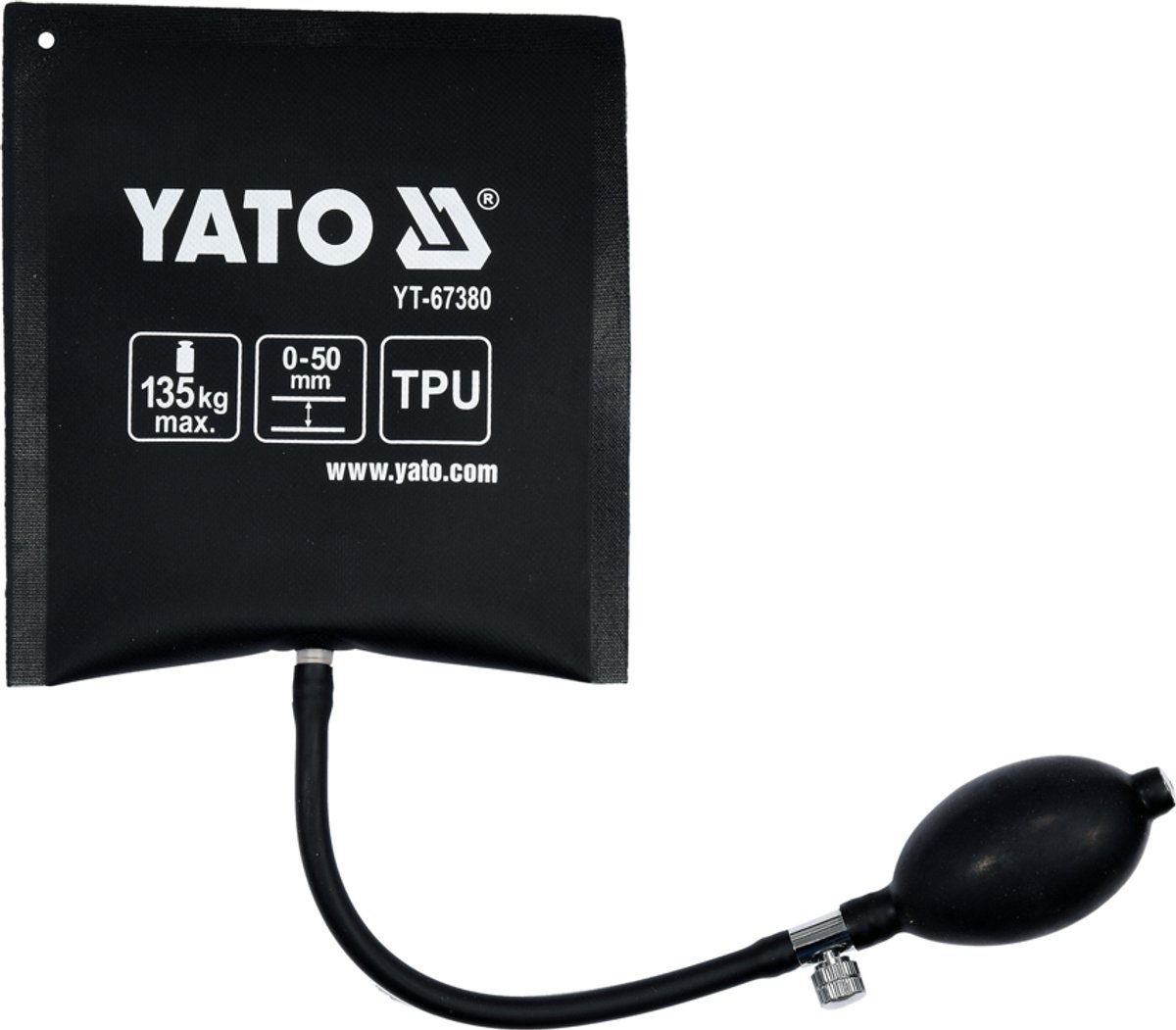 Yato Serie - Pneumatische Montagespons - 135kg - TPU - 50mm Heffing
