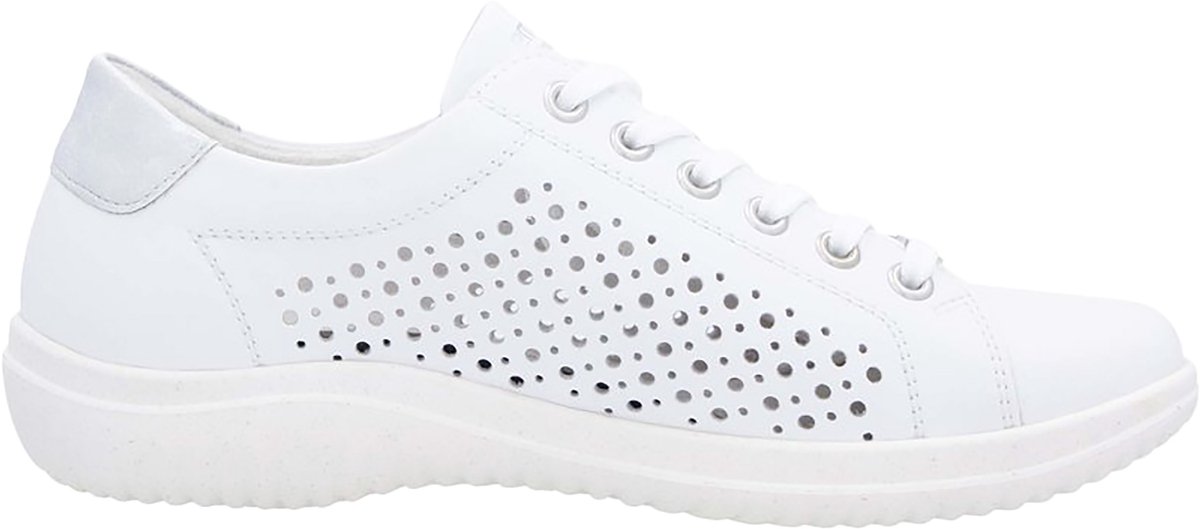 Lage sneakers van Manila-leer