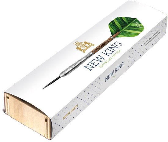 Royal Darts Green Line dartpijlen 22 gram steeltip tungsten set. van Merkloos — afbeelding 2