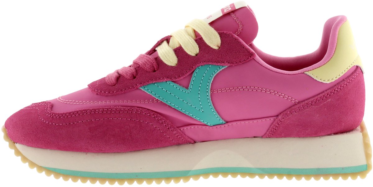 Lage leren sneakers