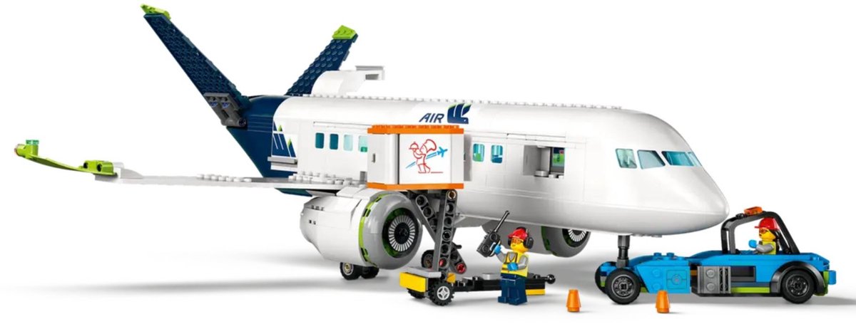 LEGO City Passagiersvliegtuig Vliegtuig Speelgoed Set - 60367 — afbeelding 10