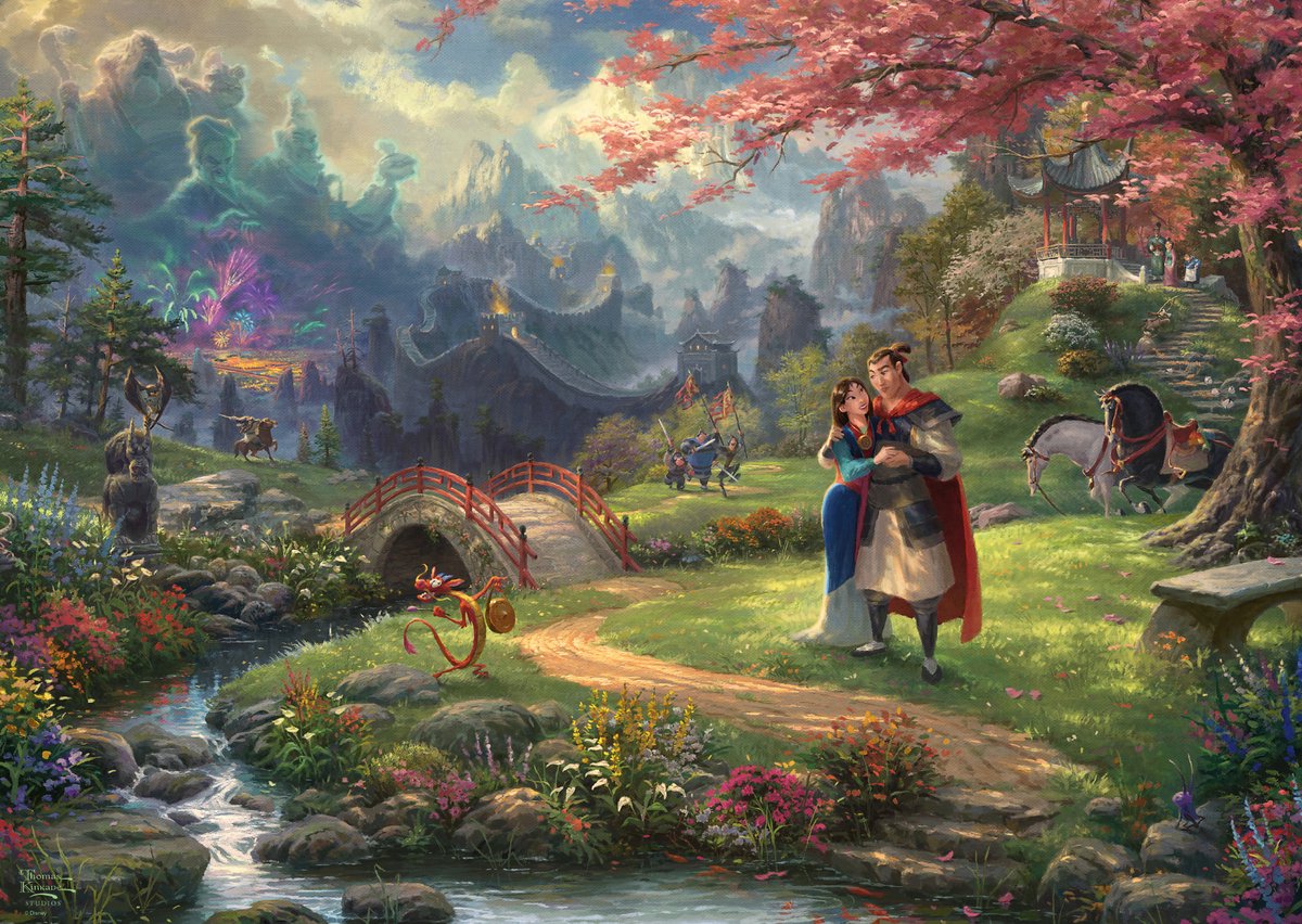 Schmidt Spiele Puzzel 1000 stukjes (Mulan)