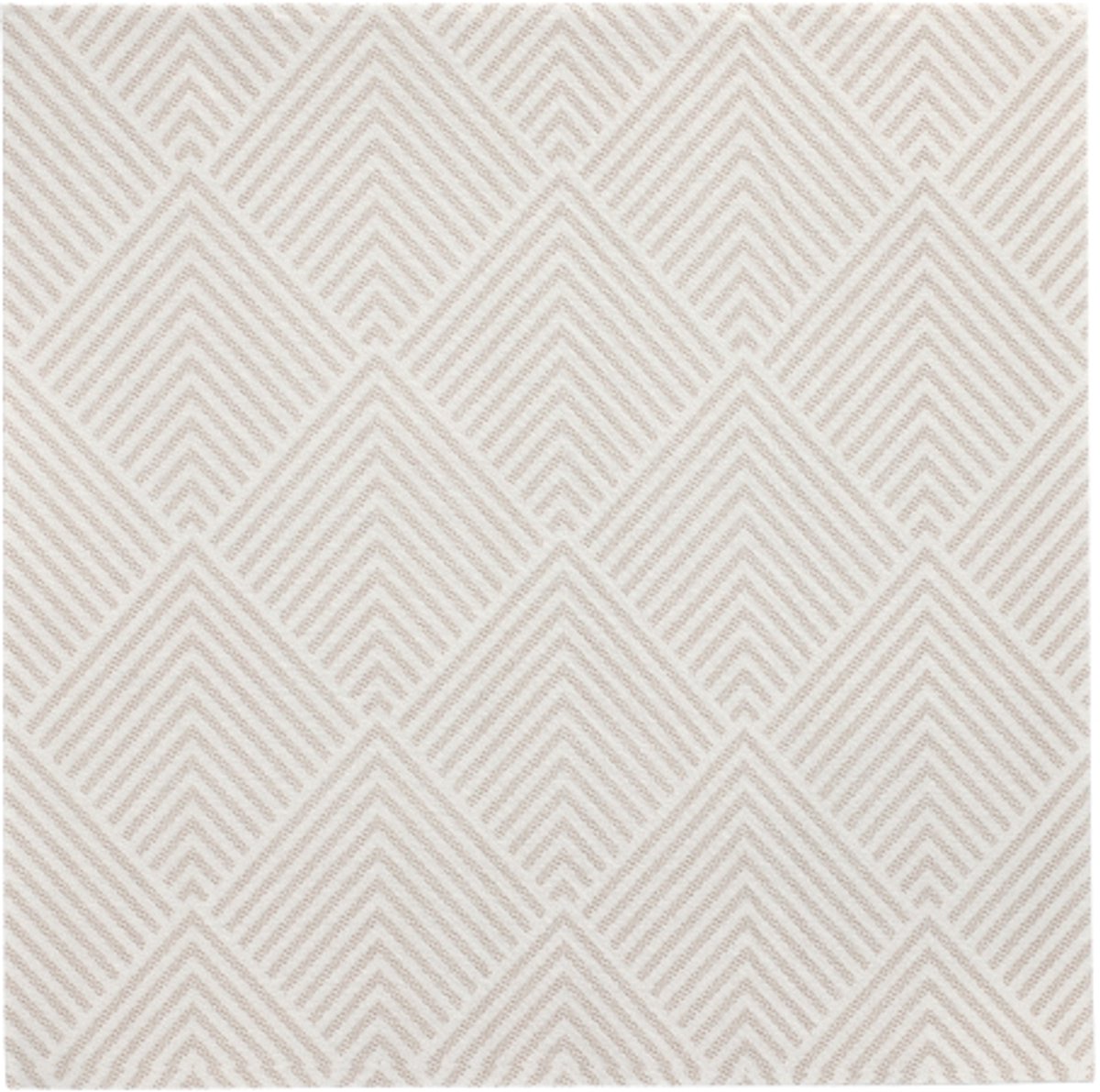 5x 50 Servetten ROYAL Collection 1/4 vouw 40 cm x 40 cm champagne Elegance