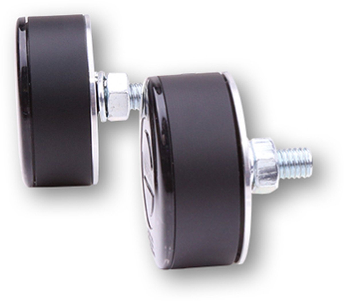 HIGHSIDER pro Rocket LED Indicator/Position Light Black/Smoke 2in1, E-Approved (Pair)