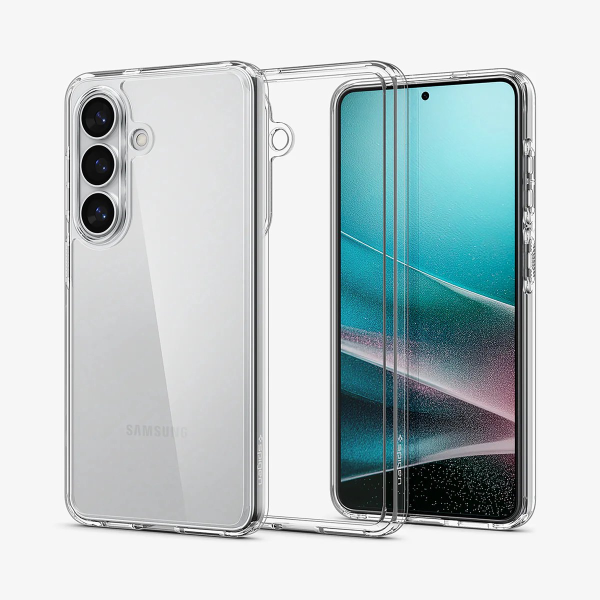 Spigen Hoesje geschikt voor Samsung Galaxy S26 - Ultra Hybrid - Transparant