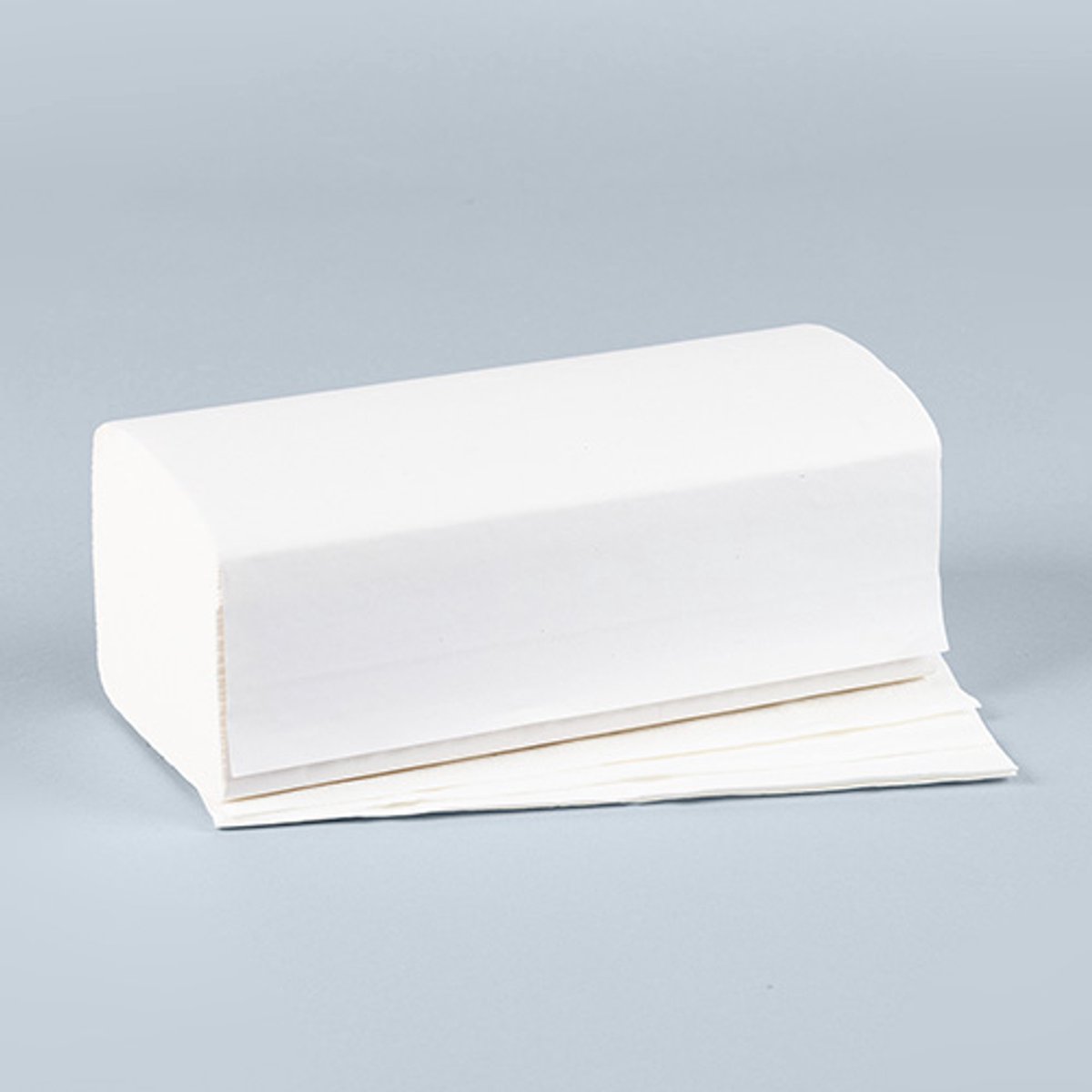 1x 3200 Blad Handdoekjes V-vouw 23 cm x 25 cm hoogwit Comfort 2-laags (20x160)