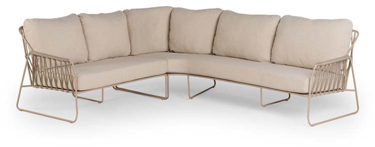Tierra outdoor - Rivera lounge dining hoekset champagne