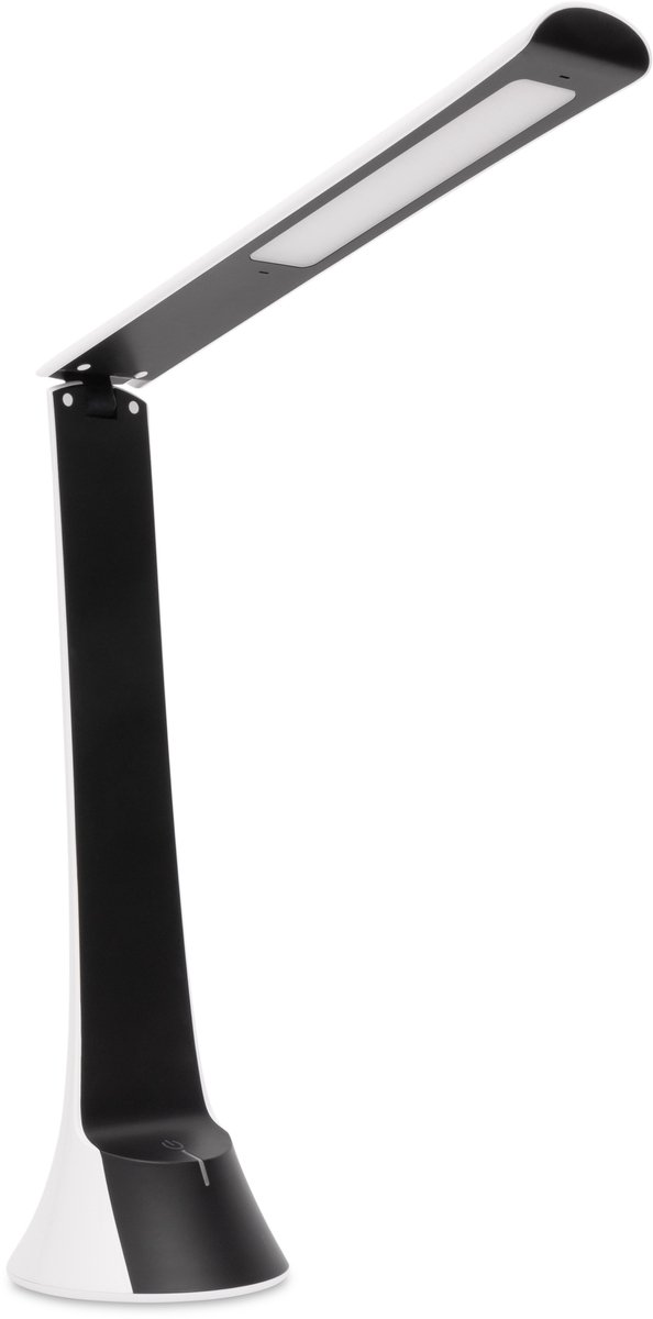 SBR daglichtlamp Traveller LED bureaulamp draagbaar wit zwart 6000K.