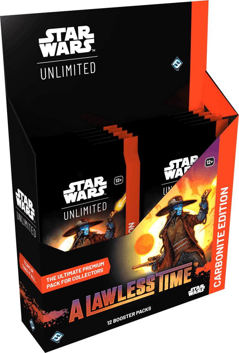 Star Wars Unlimited - A Lawless Time - Carbonite BO Display