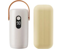 Mini draagbare opvouwbare elektrische droger met slimme timer voor snel drogen. Opbergkast voor thuis met droogzak en winteraccessoires.
