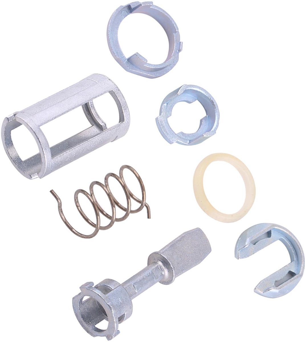 Allecto - Deur Slot Cilinder Reparatie Kit - 7 delige Set - Duurzaam en betrouwbaar - Geschikt voor MK4 - Makkelijk te gebruiken - Inclusief alle b...