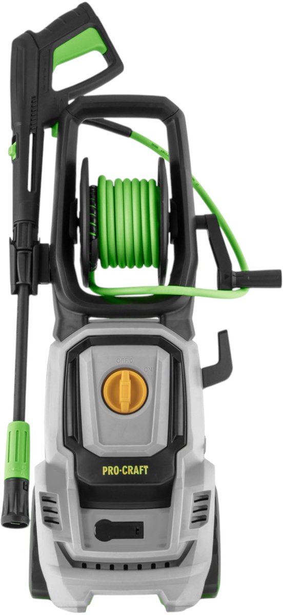 Procraft CW1.8/140 koudwaterhogedrukreiniger 1800 watt 140 bar 7 l/min + toebehoren - Max. watertemperatuur: 40 °C van Procraft — afbeelding 4