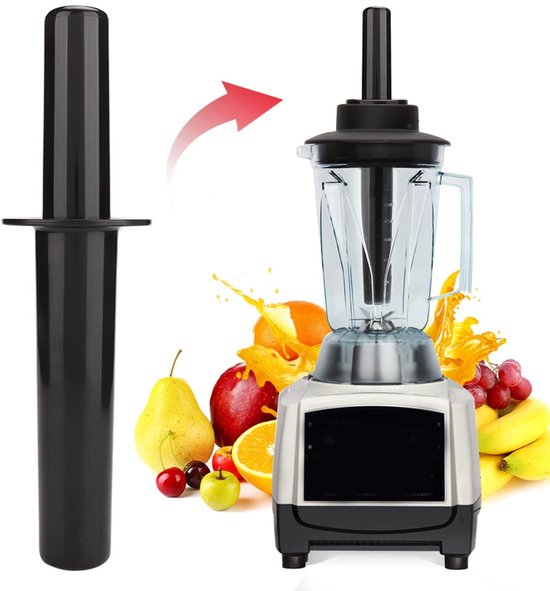Allecto - Blender-accessoires - Muddler voor Aanstampen - Kunststof 24 Cm - Roerstaafje voor Handmixer - Vervangingsonderdelen - Geschikt voor Koken — afbeelding 4