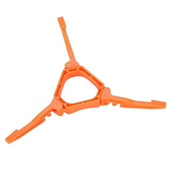 Allecto - Vouwbare Gas Tank Kookstandaard - Tripod voor Camping - Stabiliteit en Veiligheid - Geschikt voor Buiten - Duurzaam en Betrouwbaar van Allecto — afbeelding 3