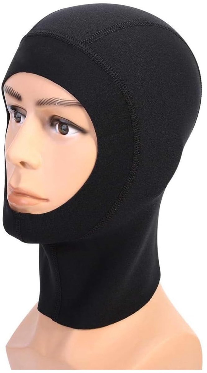 Allecto - Duikmuts - Neopreen - Geschikt voor Scuba en Snorkelen - 1mm/3mm - Duikaccessoire - Comfort en Bescherming - L