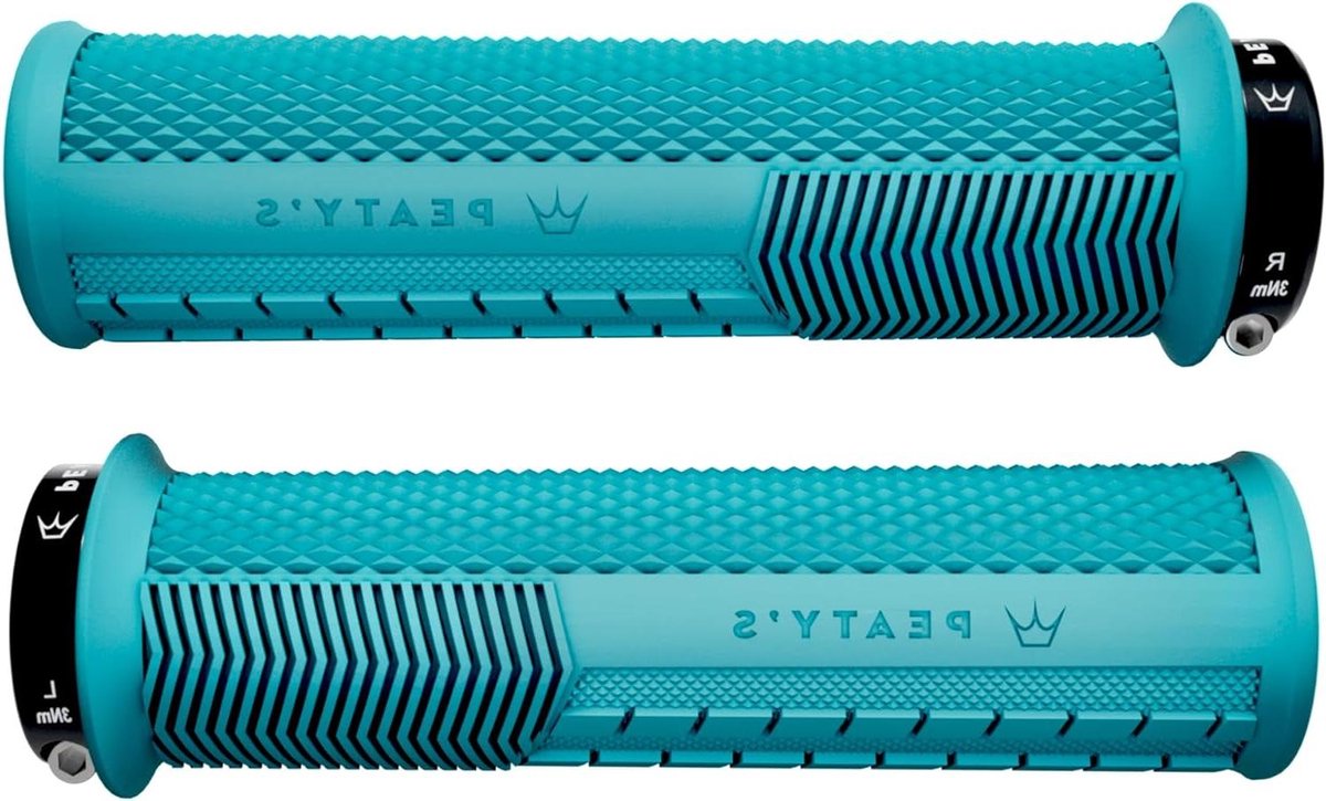 Fiets Handgrepen - Stuur Handvatten - MTB Fietsen - Impact Demping - Dikke 32-24mm - Blauw