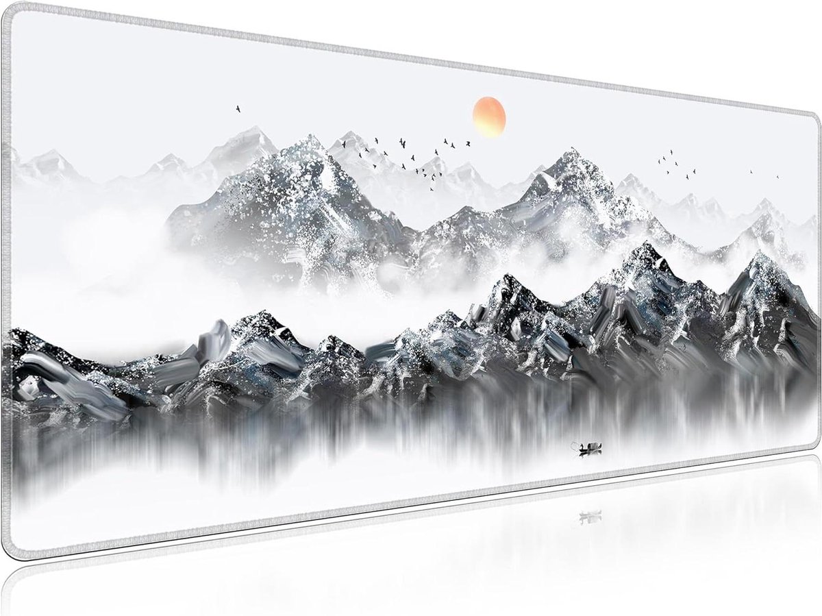 XXL Muismat - Bureauonderlegger Tafelmat - Gaming en Kantoor - Nauwkeurige Bewegingen - 140 x 60 cm - Landschap
