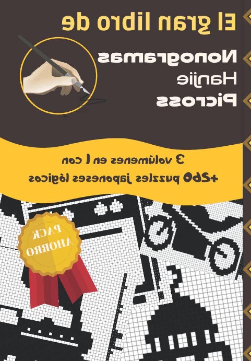 Nonogrammen Boek - Logische Puzzels Hanjie - Hersenkrakers Oplossen - Meer dan 260 Puzzels - 7x10 Inch - Niet gespecificeerd