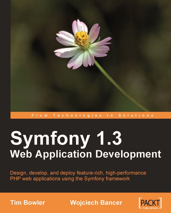 Symfony 1.3 Web Application Development - cover