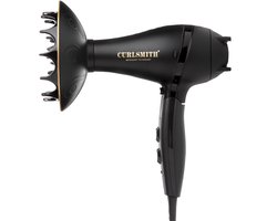 Curlsmith - Defrizzion Travel Dryer & XL Diffuser + Föhn Voor Krullen – Anti-Frizz – Ionische Haardroger - Krullenföhn - 15CM Diffuser - Föhn