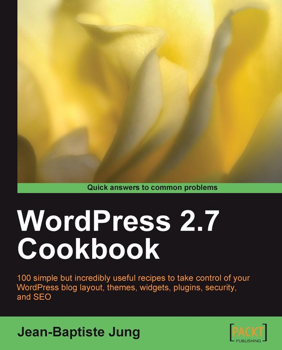WordPress 2.7 Cookbook - cover