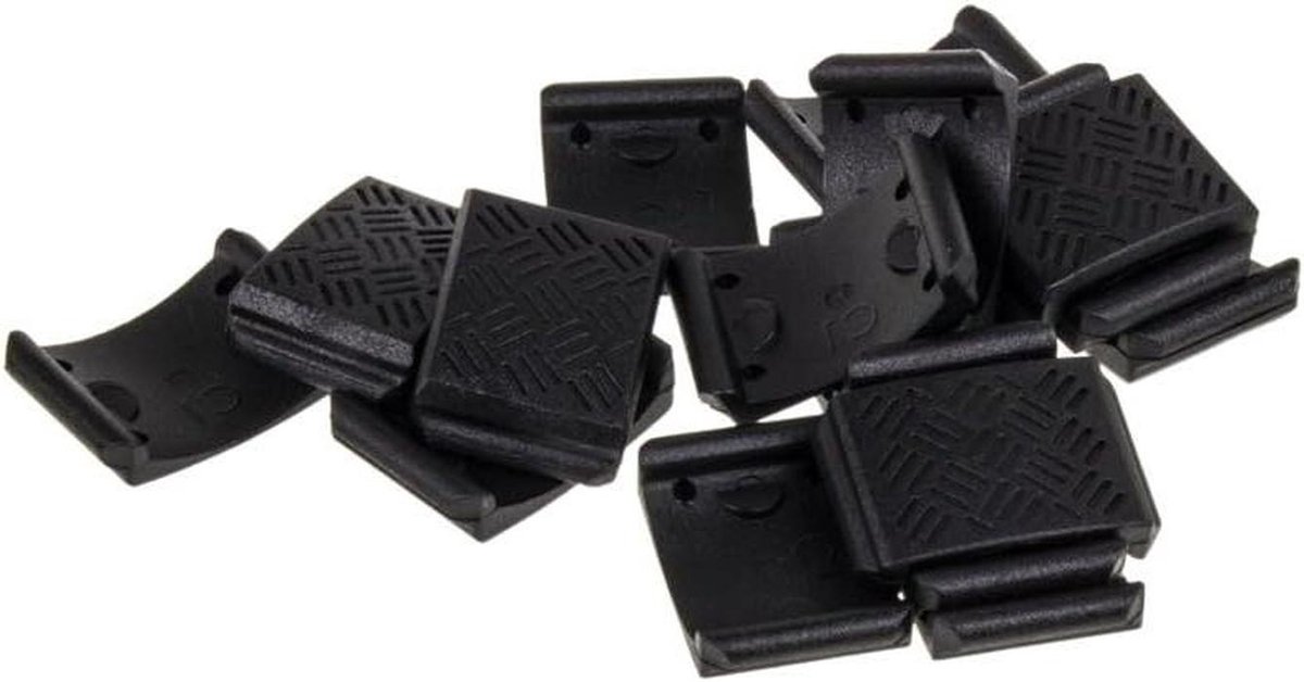Pedaal Pads - Verwisselbare Pads - Fietsen Onderhoud - Specifiek voor Candy - Set van 2 - Zwart
