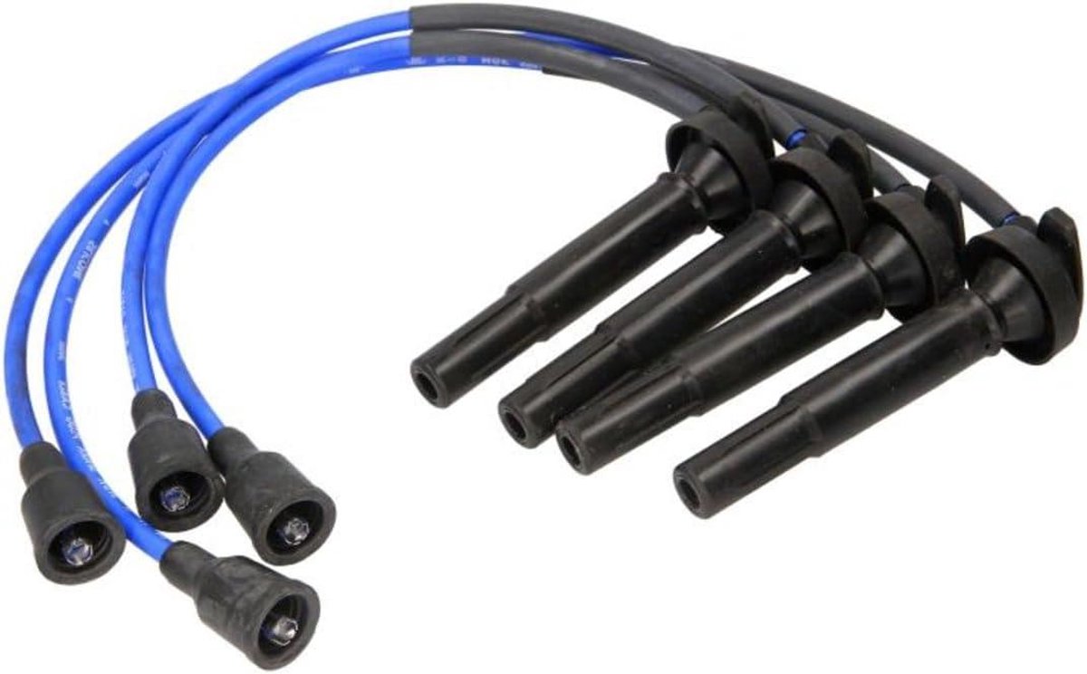 Bougiekabel Set - Ontstekingskabel - Motoronderhoud - Hoge Hittebestendigheid - 520 Gram - Zwart