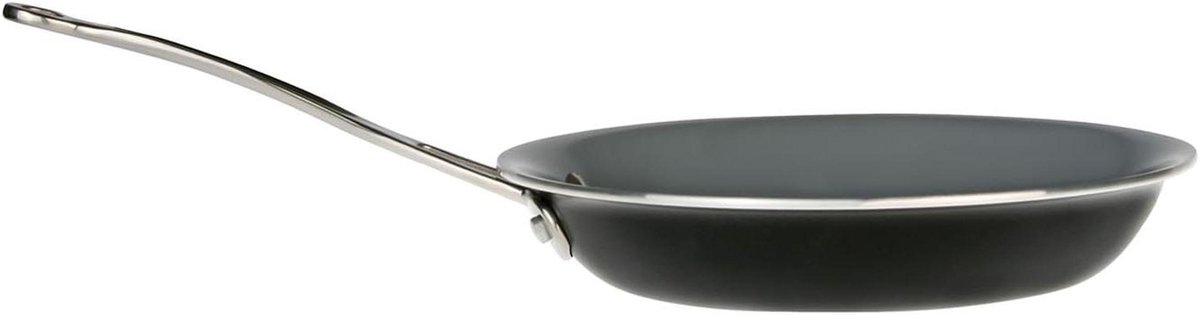 Koekenpan - Braadpan - Lekker Koken - Keramische Antikleeflaag - 30 cm - Zwart