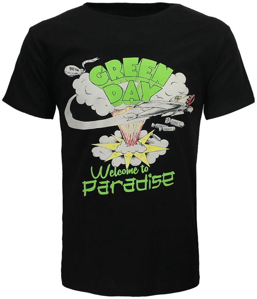 Green Day Welcome To Paradise T-Shirt - Officiële Merchandise - S