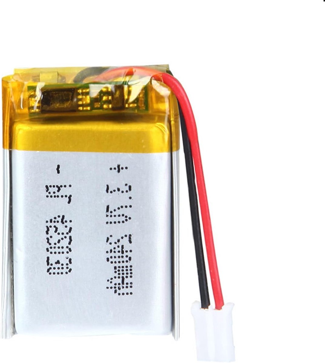 Krachtige 3.7V 240mAh Lithium Polymer Batterij met 2P-PH Aansluiting en 2 mm Rasterformaat voor Elektronische Toepassingen en Drones