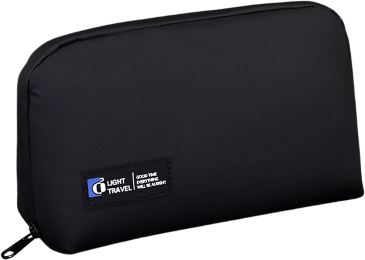 Tamarow 1 Stuk Kabel Organiser Tas - Kabeltas - Electronica Organizer Etui - Opbergtas voor Kabels en Accessoires - Zwart