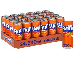 Fanta Orange - 24 x 0,33 liter