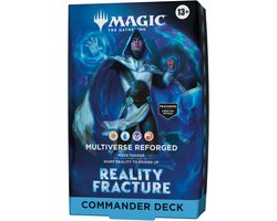 Magic: The Gathering Reality Fracture Commander Deck - Multiverse Reforged | 100-Card Deck + Accessories