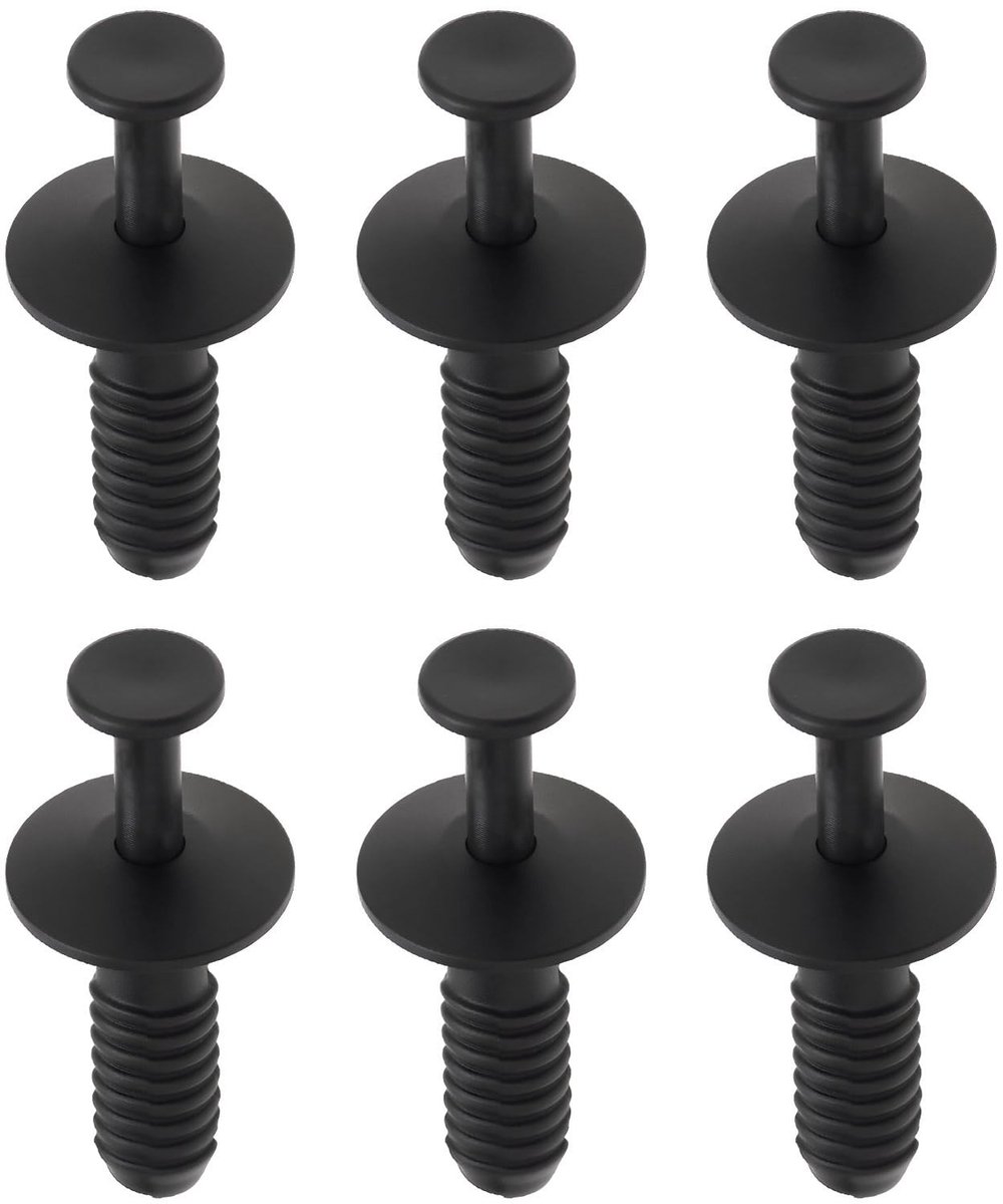 Allecto - Auto Expansie Clips - 50 Stuks - Voor Bumpers en Spatborden - 6mm - Duurzaam plastic - Geschikt voor carrosserie - Voor montage en reparatie