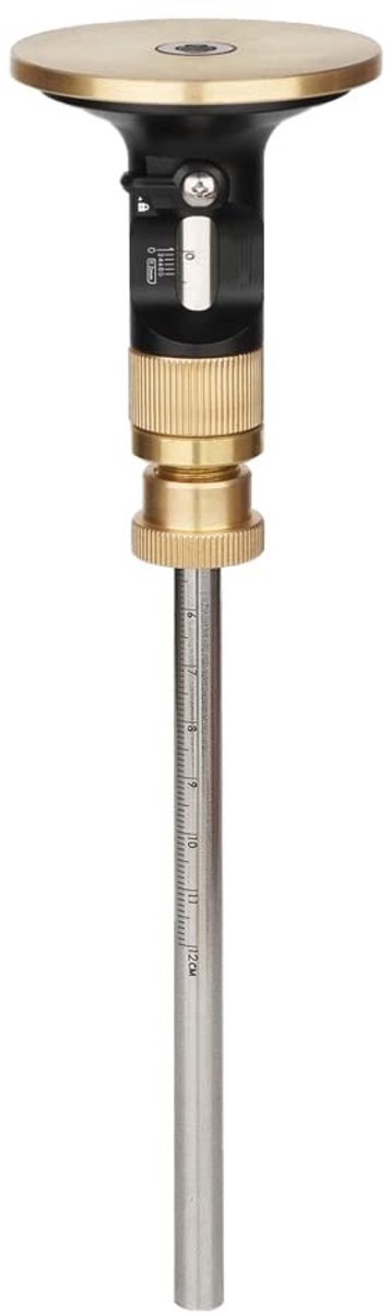 Allecto - Precisie Wheel Marking Gauge Kit - Messing Marker voor Houtbewerking met Diepte-instelling