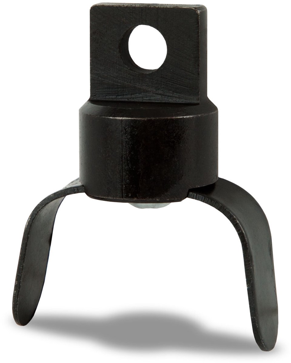 EBERTH Gladde vorkvormige snijkop voor buisreinigingsmachine, C-Cutter voor buizen met een diameter van 50-125 mm, koppeling M6, diameter boorkop 40 mm, staal, gelakt, roestvrij, snijkop voor buisreinigingsapparaat