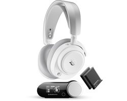 SteelSeries - Arctis Nova Pro Omni - Hi-Res Wireless Certified Gaming Headset - White