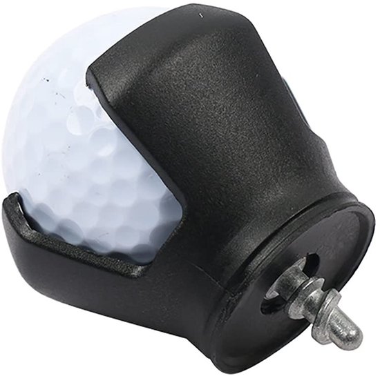 Allecto - Golfbal Grijper - Golfaccessoire - Handig en Efficiënt - Zwart - 3-Prong Zuignap - Voor Golfspelers - Zwart — afbeelding 2