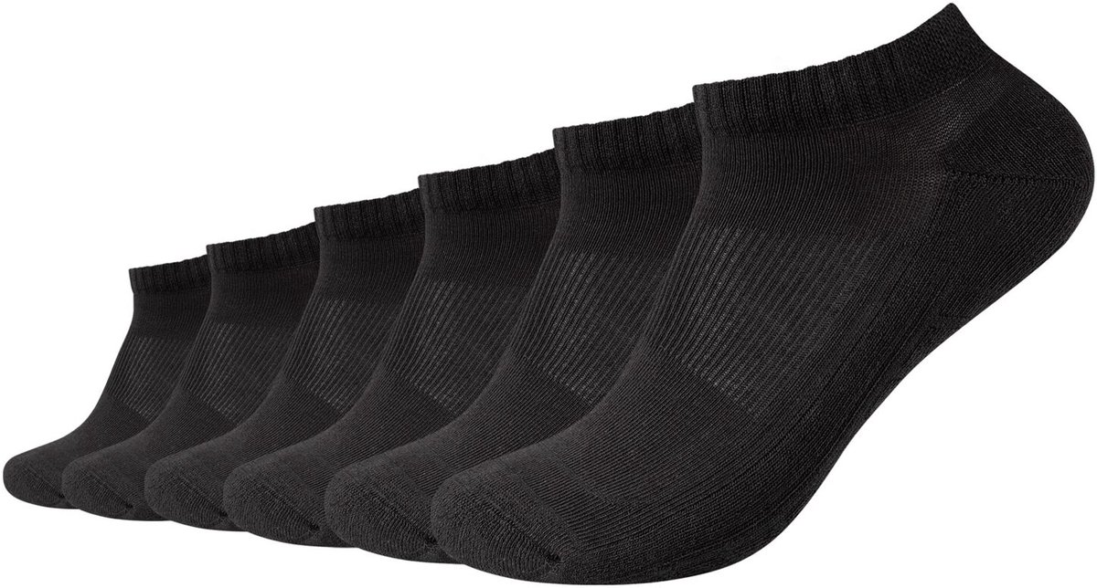 camano sokken, unisex sneakersokken, ca-soft walk, 6-pack, gewatteerde zool, handgebreide teennaad, ondersteuning van de voetboog, gekamd katoen, zonder compressie, sokken voor dagelijks gebruik, hardloopsokken, comfortabele sokken.